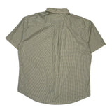 Tommy Hilfiger Checked Short Sleeve Shirt - 2XL Blue Cotton