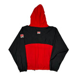 Adventure Team Marlboro Windbreaker - Large Black Nylon