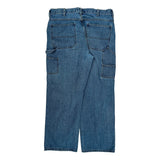 George Carpenter Pants - 35W 31L Blue Cotton