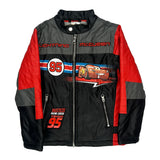 Age 5-6 Lightning Mcqueen Disney Cartoon Jacket - XS Black Polyester