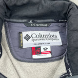 Titanium Series Columbia Fleece Jacket - Medium Gray Polyester