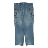 Carhartt Carpenter Jeans - 38W 30L Blue Cotton