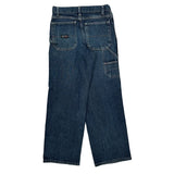 Wrangler Carpenter Jeans - 26W UK 6 Dark Wash Cotton