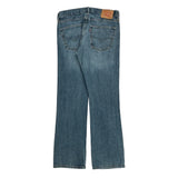 527 Levis Boot Cut Jeans - 32W 34L Blue Cotton