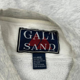 Nebraska Huskers Galt Sand College Sweatshirt - XL Grey Cotton Blend