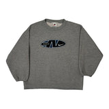 Nike Oversized Sweatshirt - XL Gray Cotton