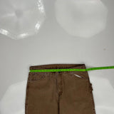 Dickies Carpenter Pants - 36W 33L Brown Cotton