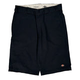 Dickies Chino Shorts - 32W 11L Black Cotton