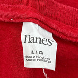 Alabama Crimson Tide Hanes T-Shirt - Large Red Cotton