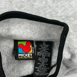 Mickey Unlimited Cartoon 1/4 Zip - XL Dark Wash Polyester