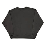 Blank Unbranded Sweatshirt - XL Black Cotton