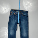 Levis Jeans - 32W 28L Blue Cotton