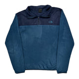 The North Face Fleece - Large Blue Polyester