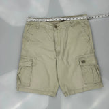 Levis Cargo Shorts - 36W 11L Beige Cotton