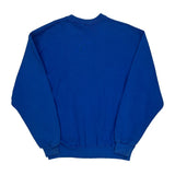 90s Blank Russell Athletic Sweatshirt - Large Blue Cotton