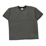 Nike T-Shirt - Large Grey Cotton
