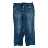 505 Levis Jeans - 32W 29L Blue Denim