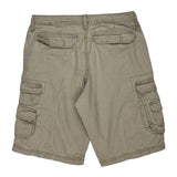 Lee Cargo Shorts - 32W 11L Khaki Cotton