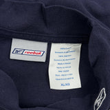 Reebok Long Sleeve T-Shirt - XL Navy Cotton