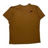 The North Face Graphic T-Shirt - XL Brown Cotton