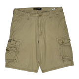 Lee Cargo Cargo Shorts - 36W 10L Beige Cotton