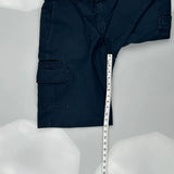 Dickies Cargo Shorts - 35″ Waist Navy Cotton