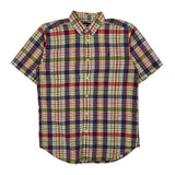 Ralph Lauren Short Sleeve Shirt - Medium Multicoloured Cotton