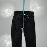 501 Levis Jeans - 30W 29L Black Cotton