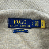 Polo By Ralph Lauren 1/4 Zip - Large Beige Cotton