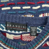 Brandini Sweater - Large Multicoloured Cotton Blend