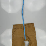 Carhartt Double Knee Carpenter Pants - 32W 30L Brown Cotton