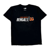 Cincinnati Bengals Nfl T-Shirt - Large Black Cotton