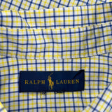 Ralph Lauren Checked Shirt - Small Blue Cotton