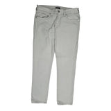 True Religion Slim Jeans - 35W 30L White Cotton