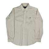 Ralph Lauren Shirt - Large Cream Cotton