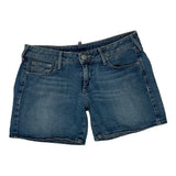True Religion Denim Shorts - 32W US 8 Blue Denim