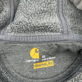 Carhartt Hoodie - XL Grey Cotton Blend