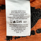 Legendary Harley Davidson Graphic Tank Top - XL Orange Polyester