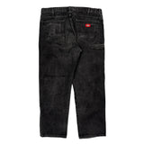 Dickies Double Knee Jeans - 37W 31L Black Cotton