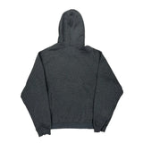Nike Hoodie - Large Grey Cotton Blend