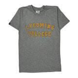 Lycoming College The Cotton Exchange Single Stitch T-Shirt - Small Grey Cotton Blend
