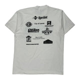 Lenexa Triathlon 97 Fruit Of The Loom Graphic T-Shirt - Large White Cotton