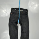 501 Levis Jeans - 30W 34L Grey Cotton