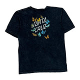 Santa Cruz Graphic T-Shirt - Large Black Cotton