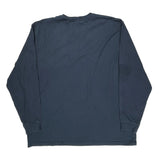 Greentech Industries Inc. Carhartt Long Sleeve T-Shirt - XL Navy Cotton