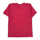 Single Stitch 90S Blank Fruit Of The Loom Layered T-Shirt - Large Red Cotton