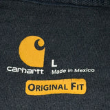 Carhartt Hoodie - Large Navy Cotton