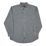 Chaps Ralph Lauren Checked Shirt - Large Blue Cotton