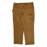 Brahma Carpenter Trousers - 36W 30L Brown Cotton