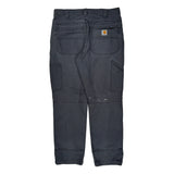 Carhartt Cargo Pants - 32W 28L Gray Cotton